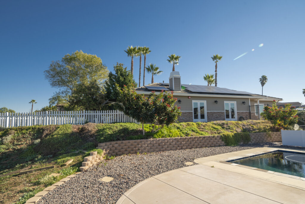 This comfortable, custom ADU is perfect for a parent or grandparent to age in place close to home. This detached ADU in Fallbrook is a tiny home that's easy to fall in love with.