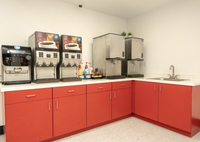 Commercial Remodel - Staff Break Area