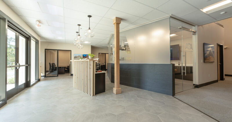 Commercial Remodel: Tenant Improvements (Lobby)