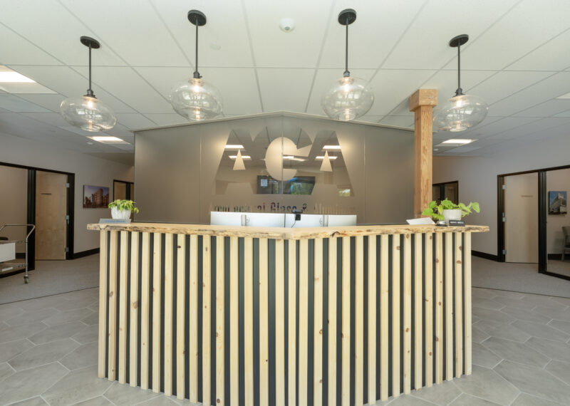 Tenant Improvements: Reception Desk