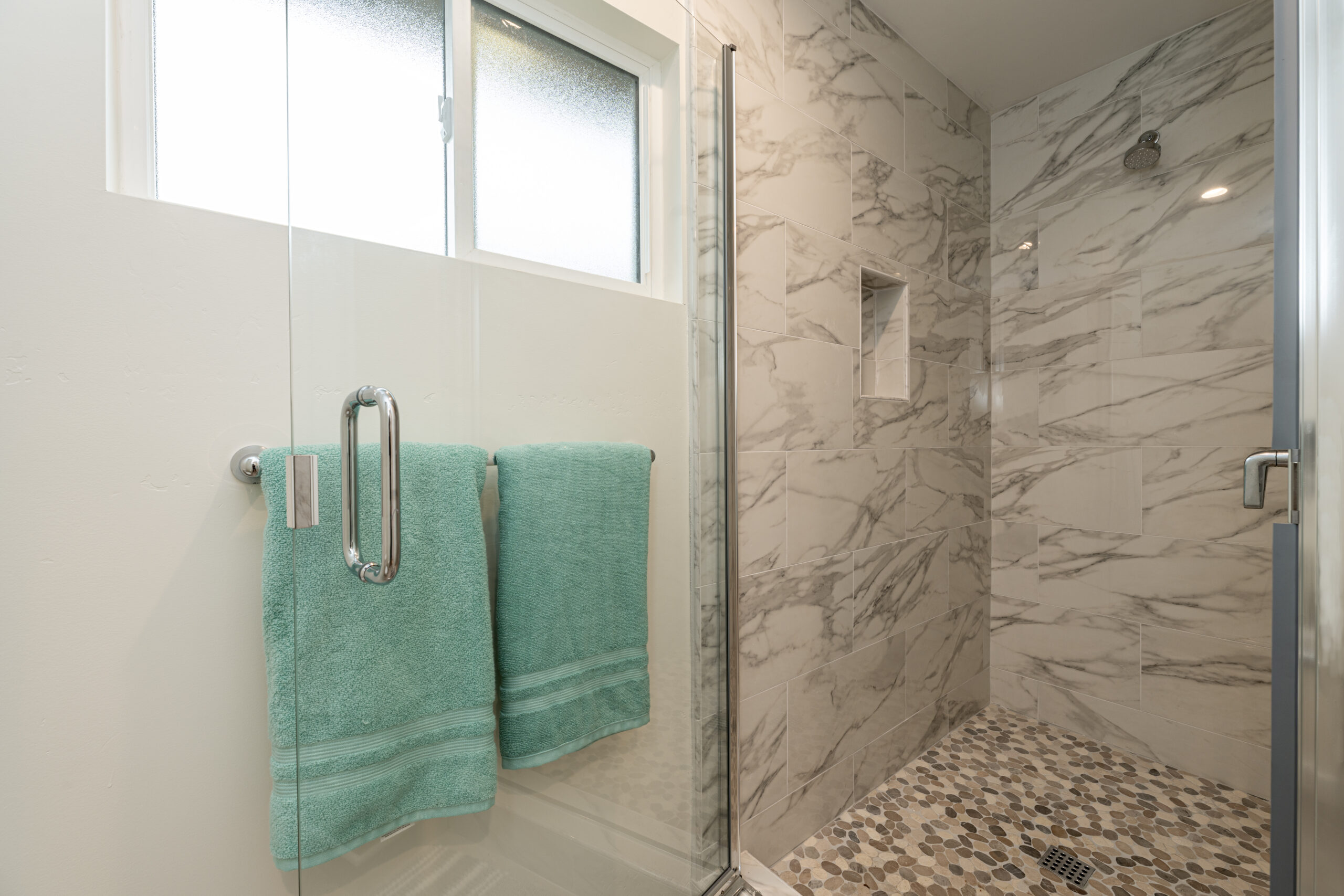 Accessory Dwelling Unit Garage Conversion - Bathroom Walk In Shower