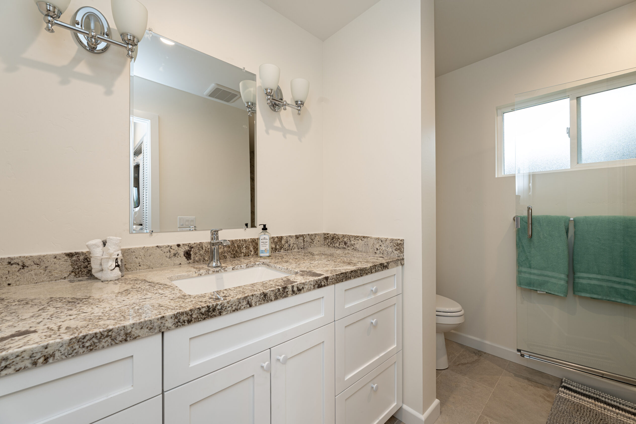 Accessory Dwelling Unit Garage Conversion - Bathroom