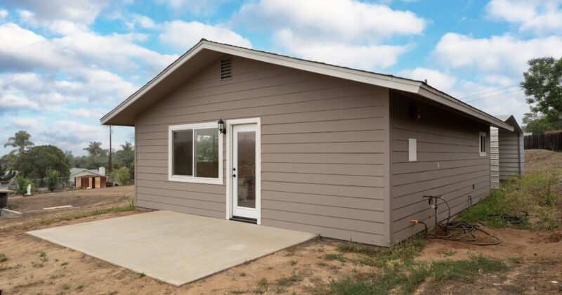 Accessory Dwelling Unit Garage Conversion - Exterior
