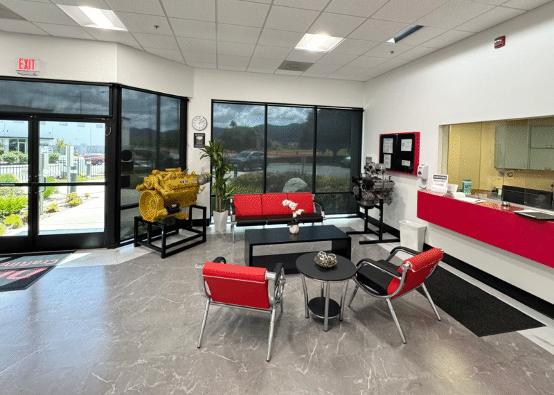 Tenant Improvement Project - Reception Area