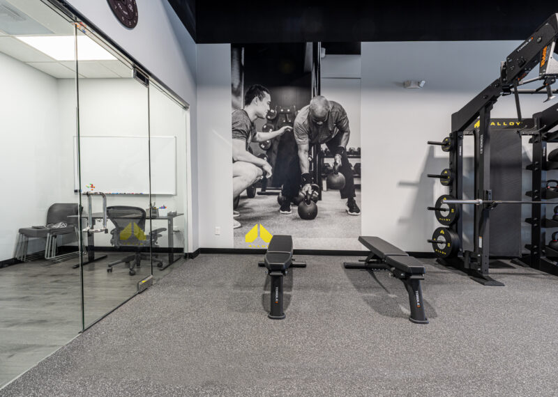 Youngren Construction completes a commercial tenant improvements project for Alloy gym in Encinitas, CA