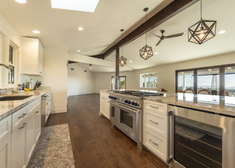 Open floorplan home remodel in Murrietta, CA by Youngren Construction