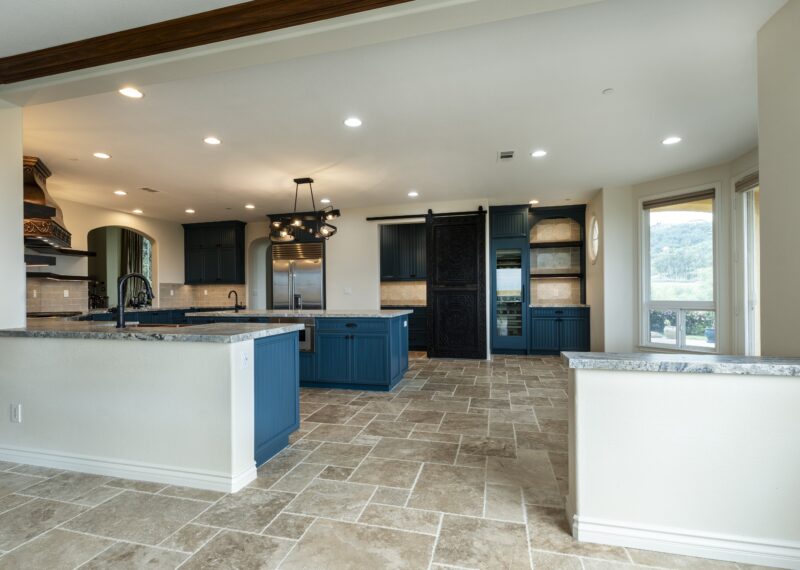 Custom kitchen remodel in a home by Youngren Construction
