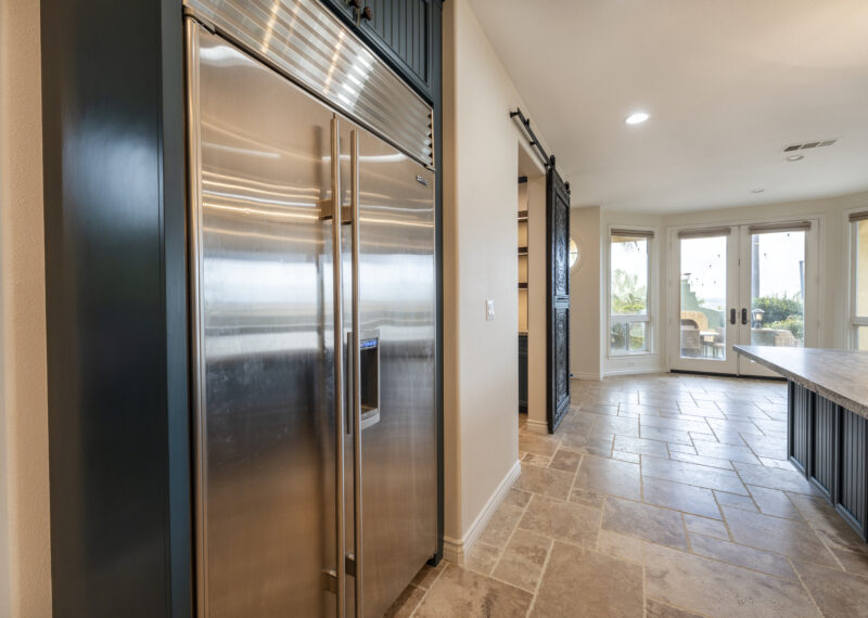 Spacious open kitchen concept by Youngren Construction