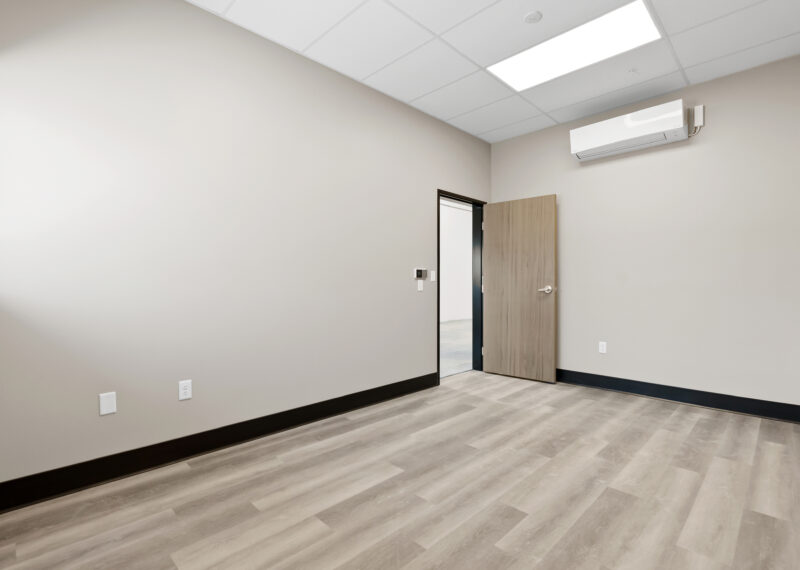 Clean, private office in commercial condominium by Youngren Construction