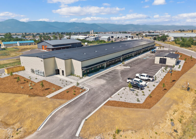Beautiful commercial condominiums and flex warehouse space by Youngren Construction