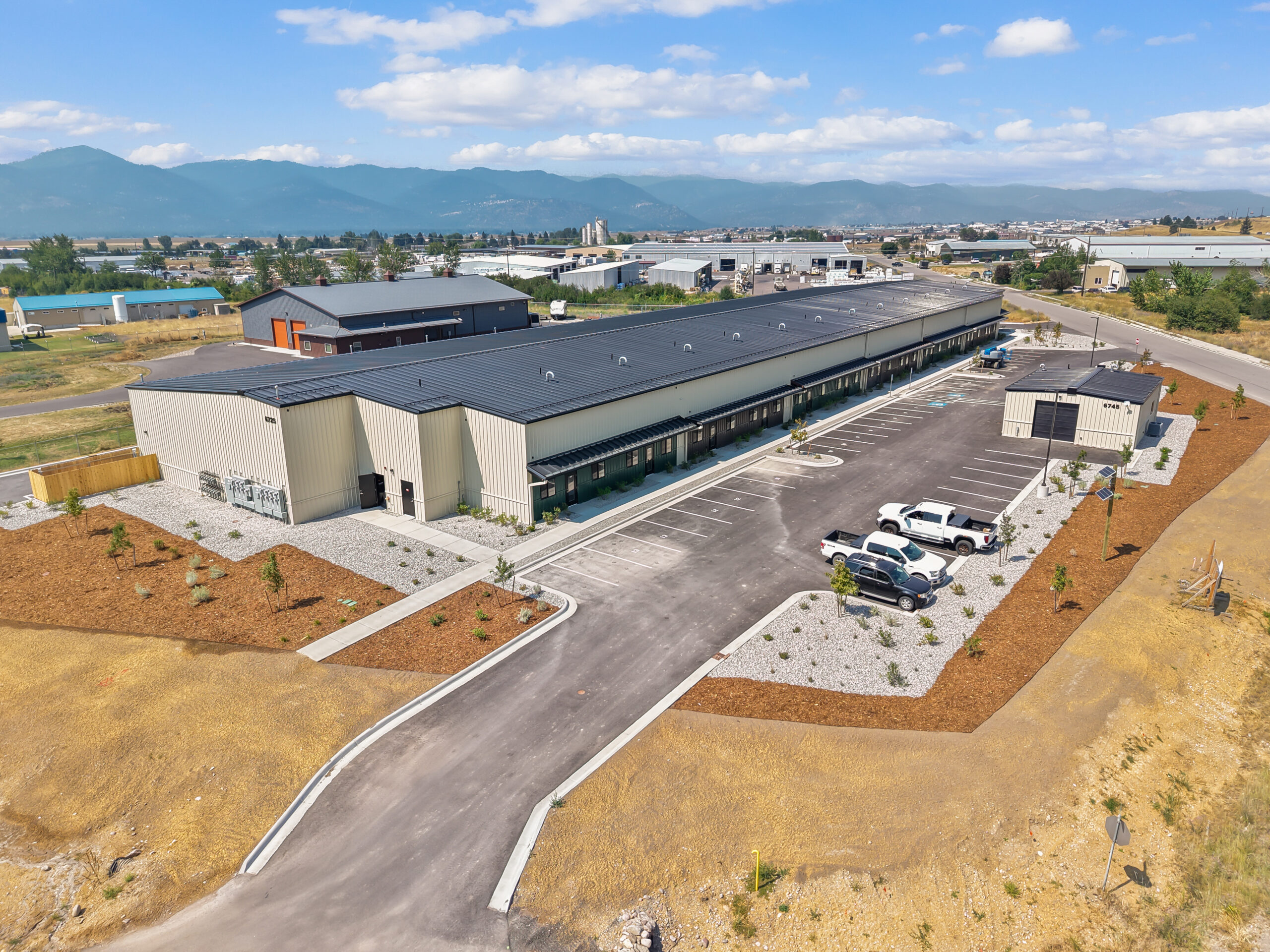 Beautiful commercial condominiums and flex warehouse space by Youngren Construction